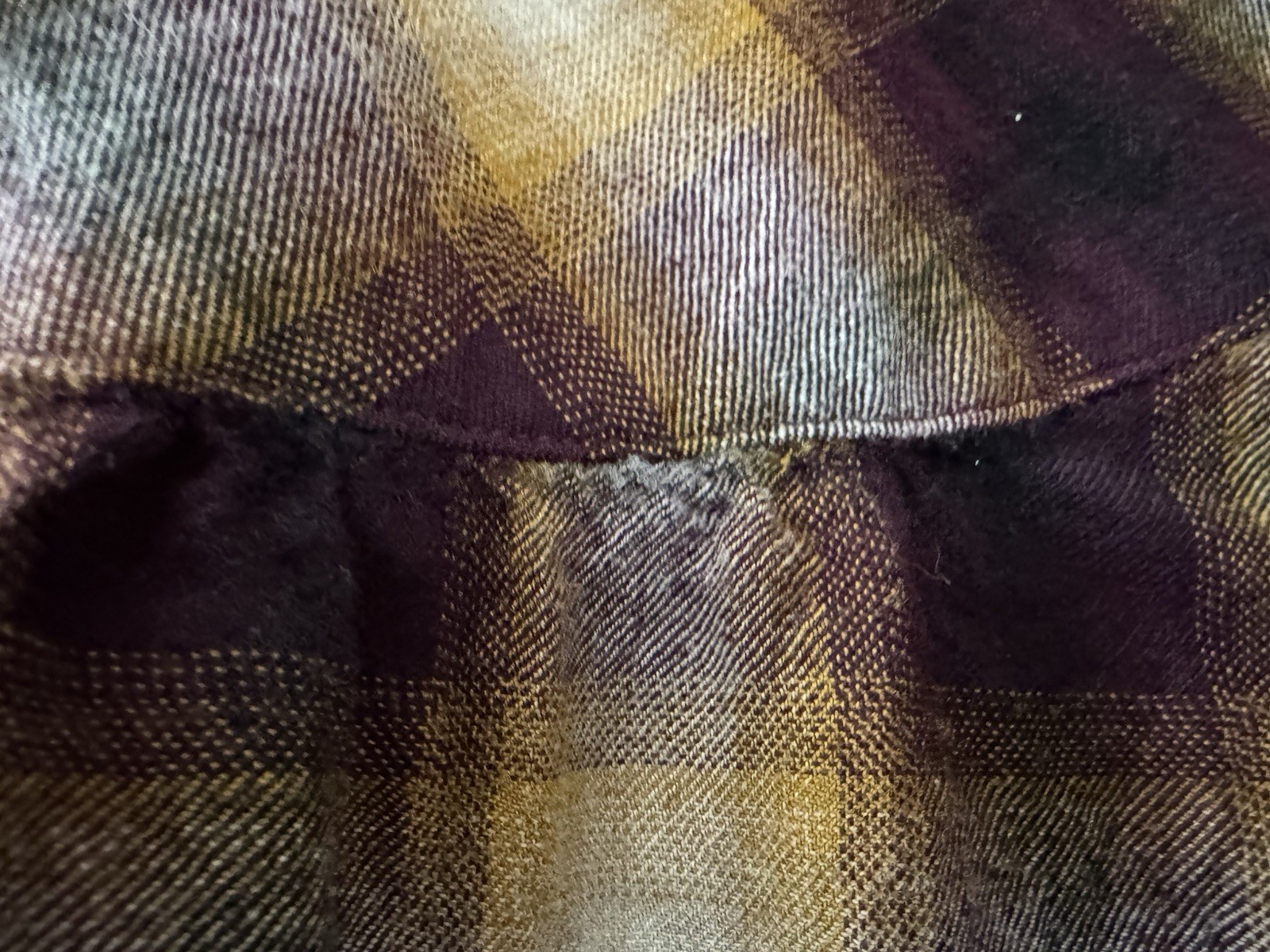 Pendleton Blouse Wool Button Down Collarless Shor… - image 9