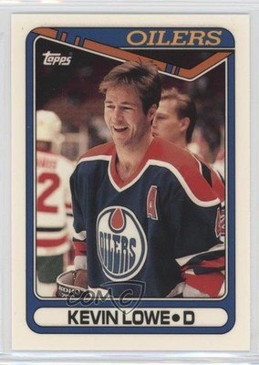 1990-91 Topps Tiffany Kevin Lowe #307 HOF tr4