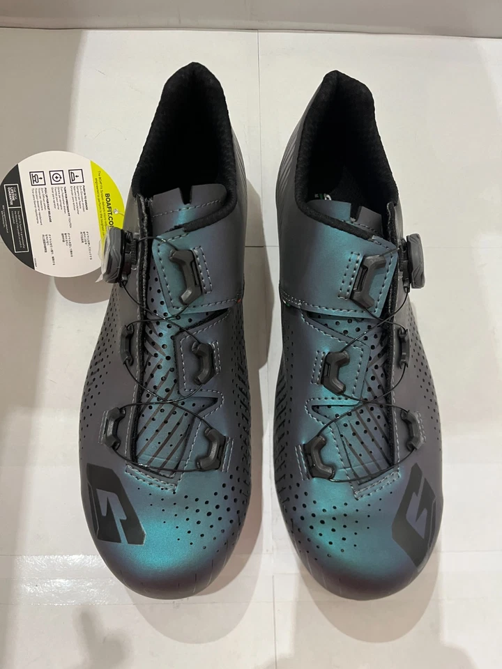 GAERNE MENS G.TUONO BOA ROAD CYCLING SHOES - IRIDIUM - EU43 - Image 3 of 4