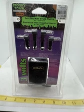NEW IN BOX LEMAX SPOOKY TOWN 3V SWITCHING MODE POWER ADAPTER W/ 4-OUTPUT JACKS