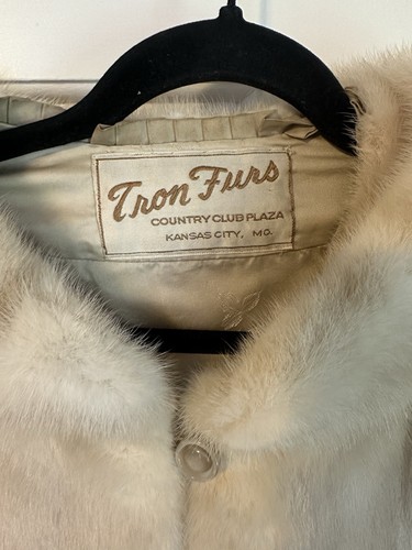 Vintage Blonde Mink Size 4 - Picture 3 of 3