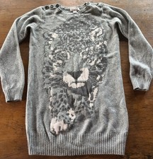 STELLA MCCARTNEY for GAP kids Leopard Cashmere Sweater Size XXL 14-16, Women SM