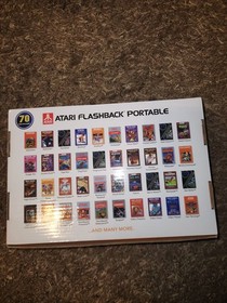Atari Flashback Portable Black Handheld Console with 70 Built-In