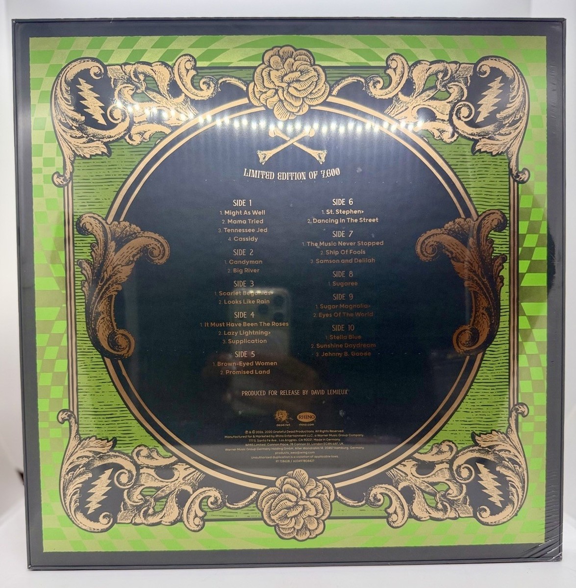 Grateful Dead - Boston Music Hall RECORD STORE DAY 2026 RSD 5x LP