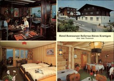 Switzerland Hotel Restaurant Bellevue Baren Krattigen ~ postcard sku673