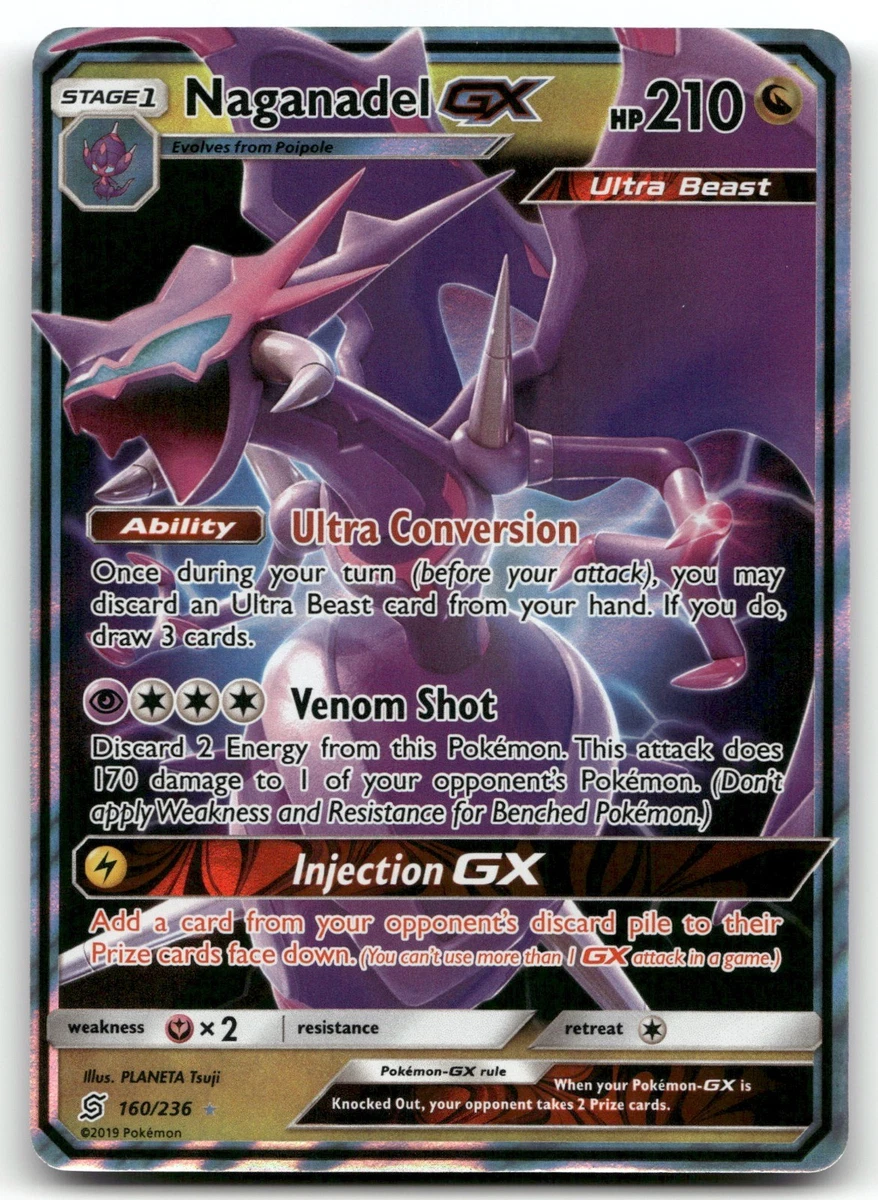 Naganadel GX Pokémon TCG Cards for sale | eBay