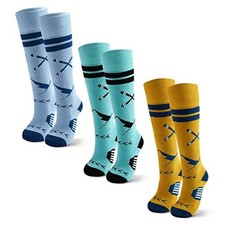Ski Socks Kids Boys Winter Warm Snowboarding Socks 8-10 Years Snowboard 9222
