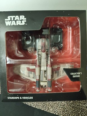 REPUBLIC GUNBOAT, STAR WARS SHIPS AND VEHICLES, ALTAYA, DIE CAST