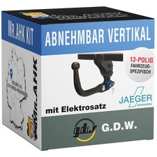 F�r BMW 2er F22 Coupe 14-21 GDW Anh�ngerkupplung vert. abnehmbar +13polig spezi.