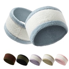 Winter Fleece Headband Earmuff Ski Ear Warmers for Outdoor Cold Weather Hairwrap