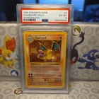 1999 Pokemon Base Set Shadowless Charizard #4 PSA 6 EX-MT WOTC Holo Rare