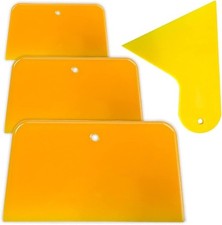 4 Pack Body Filler Spreaders 3 4 5 6 Inch Reusable Automotiv Color Orange 4 Pack Body Filler Spreaders 3 4 5 6 Inch Reusable Automotiv Color Orange