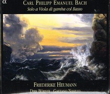 Bach C.P.E.: Solo A Viola Di Gamba Con Basso / Friederike Heumann - CD