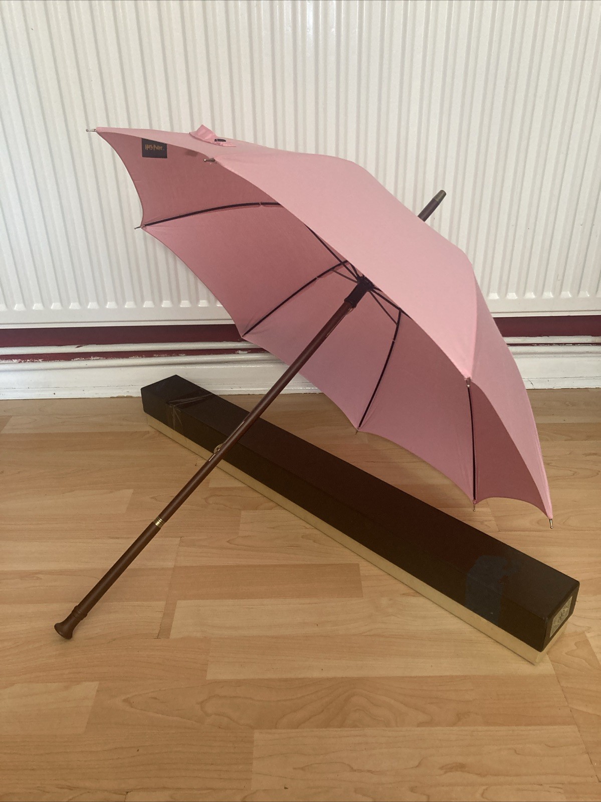 The Noble Collection Harry Potter Hagrid Pink Umbrella Wand Functional Replica