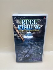 Reel Fishing: The Great Outdoors (Sony PlayStation Portable, PSP 2006) CIB