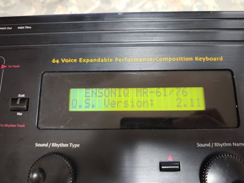 Rara workstation sintetizzatore Ensoniq MR-61 completamente revisionata - Foto 9 di 10