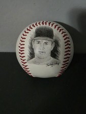 MLB Houston Astros Nolan Ryan Baseball By Mennen Photo on Ball Facsimile Auto