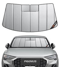 Windshield Sunshade for Audi Q3 2019-2025 2019-2025 Q3 Gray Safeguard Upgraded