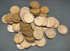 Roll of (50) 1927-S Lincoln Wheat Cents | AVERAGE CIRCULATED