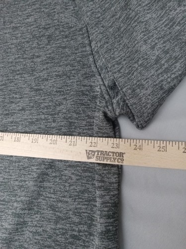 Van Heusen Mens Sz XL Gray 1/4 Zip Sweatshirt Pollover Golf - Picture 3 of 7