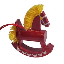Wooden Ornament - Rocking Horse