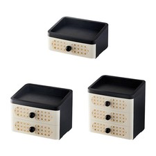 Desk Drawer Organizer Decorative Makeup Toiletry Dresser Storage Box Cabinet