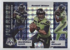 2020 Mosaic Flea Flicker Prizm DK Metcalf Marshawn Lynch Russell Wilson 0ax5