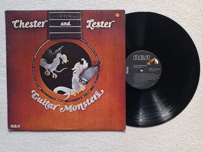 LP 33T CHET ATKINS & LES PAUL/CHESTER AND LESTER "Guitar Monsters" RCA USA 1978° - Photo 1/4