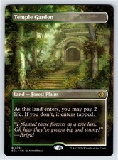 Temple Garden (Borderless) - Lorwyn Eclipsed - MTG Magic the Gathering