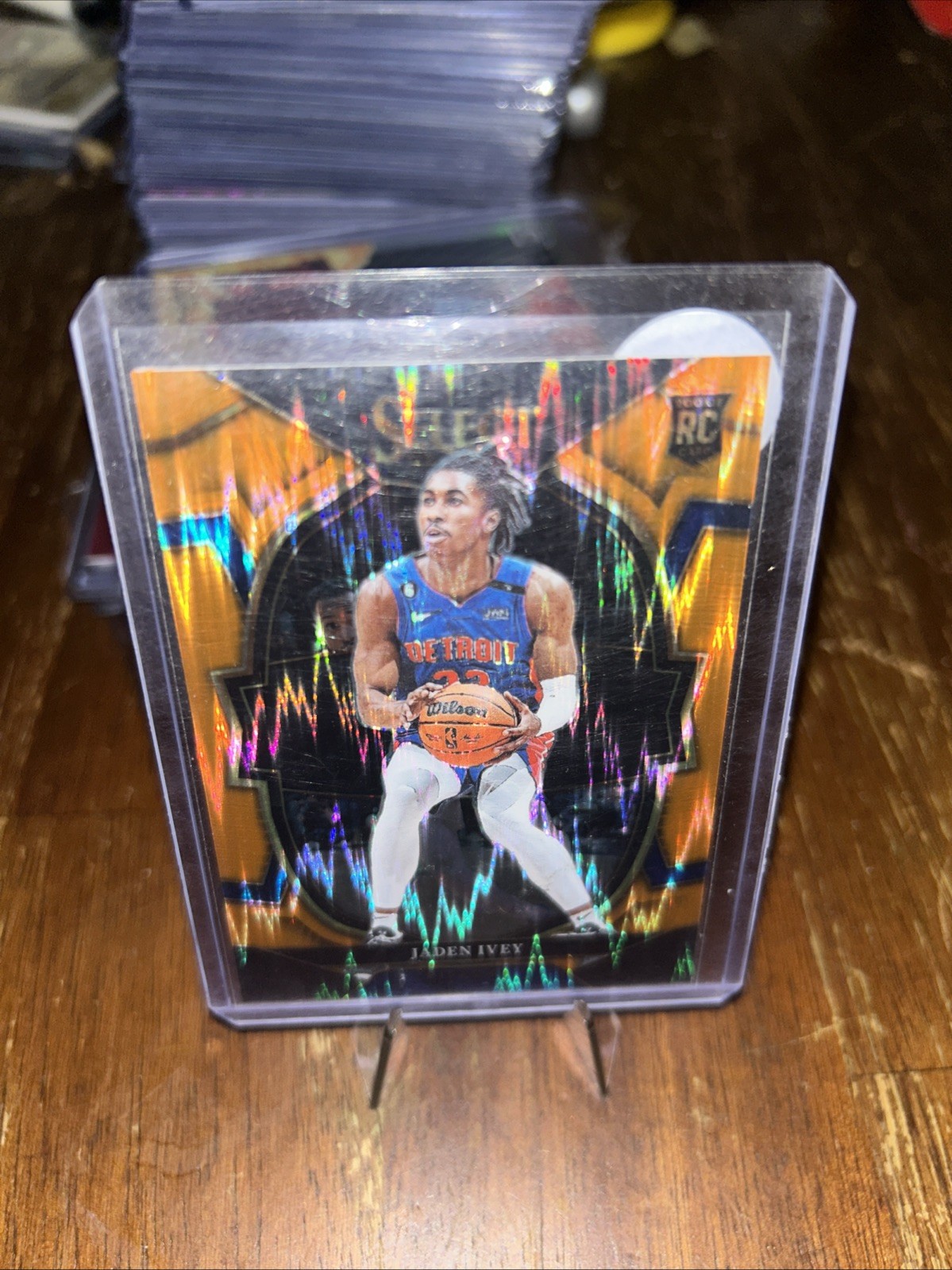2022-23 Panini Select - Concourse Jaden Ivey #87 Orange Flash Prizm (RC)