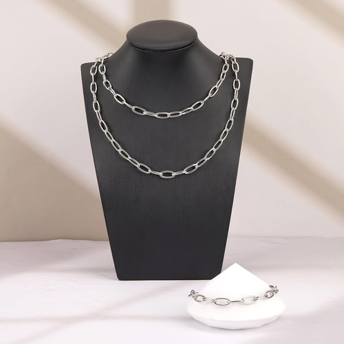 16,4 Fuß Edelstahlketten Großpackung ungeschweißt ovale Kette zum Selbermachen Halskette Schmuck - Bild 7 von 7