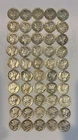 Lot of 50 lower grade 1940's Mercury dimes $5.00 face value 90% silver