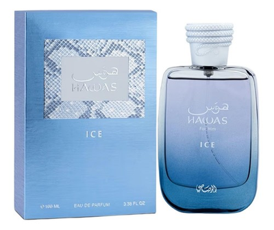 #ad Rasasi Hawas Ice for Men Eau de Parfum Spray 3.4 oz $26.95