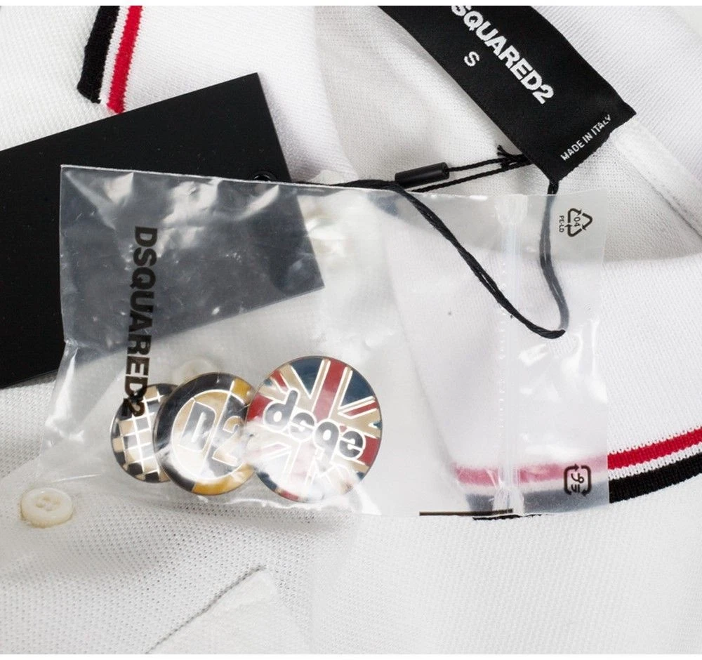 T shirt polo manica corta Dsquared2 32707399