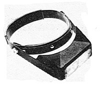 Donegan Optical Company DA-4 OptiVisor Headband Magnifier w/2X Magnification