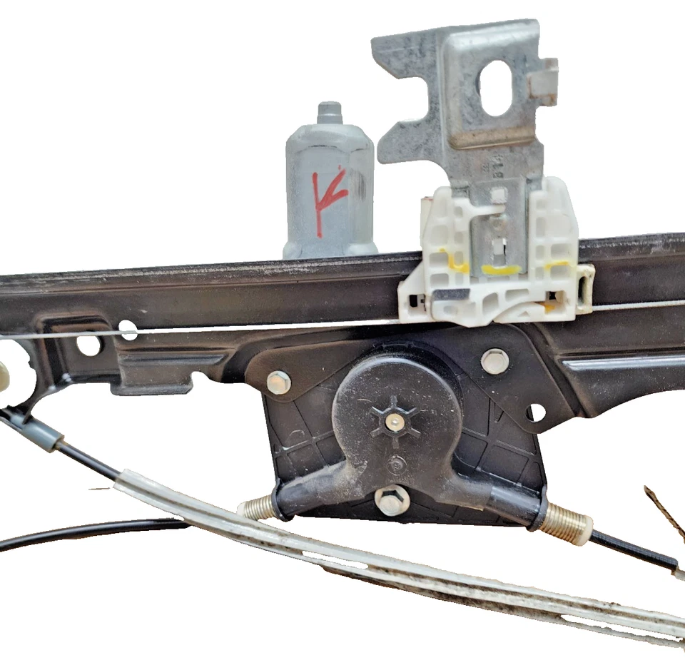 Nissan Sentra 2007-12 regulador de ventana del conductor delantero izquierdo y motor OEM 80721-ZT50A Foto 3 de 4