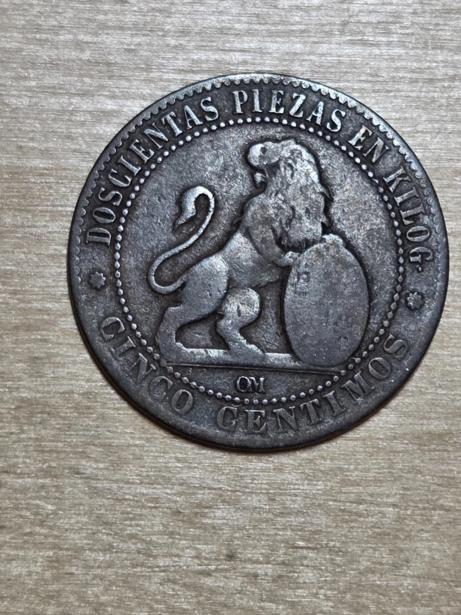 1870 Year Bronze Spanish Coins for sale | eBay