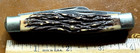 Vintage Uncle Henry Schrade+ 885UH 4" 3-blade Stockman pocket knife Staglon USA — photo 8
