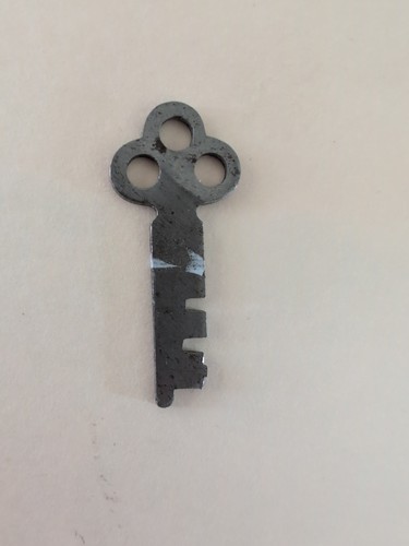 Vintage Steel Key Luggage Steamer - 第 1/2 張圖片