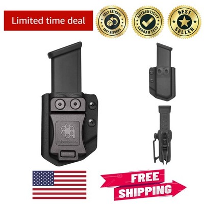 Ambidextrous Kydex Magazine Holster - Adjustable Retention for All Firearms
