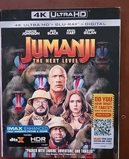 Jumanji: The Next Level 4K Ultra HD Blu-ray Digital