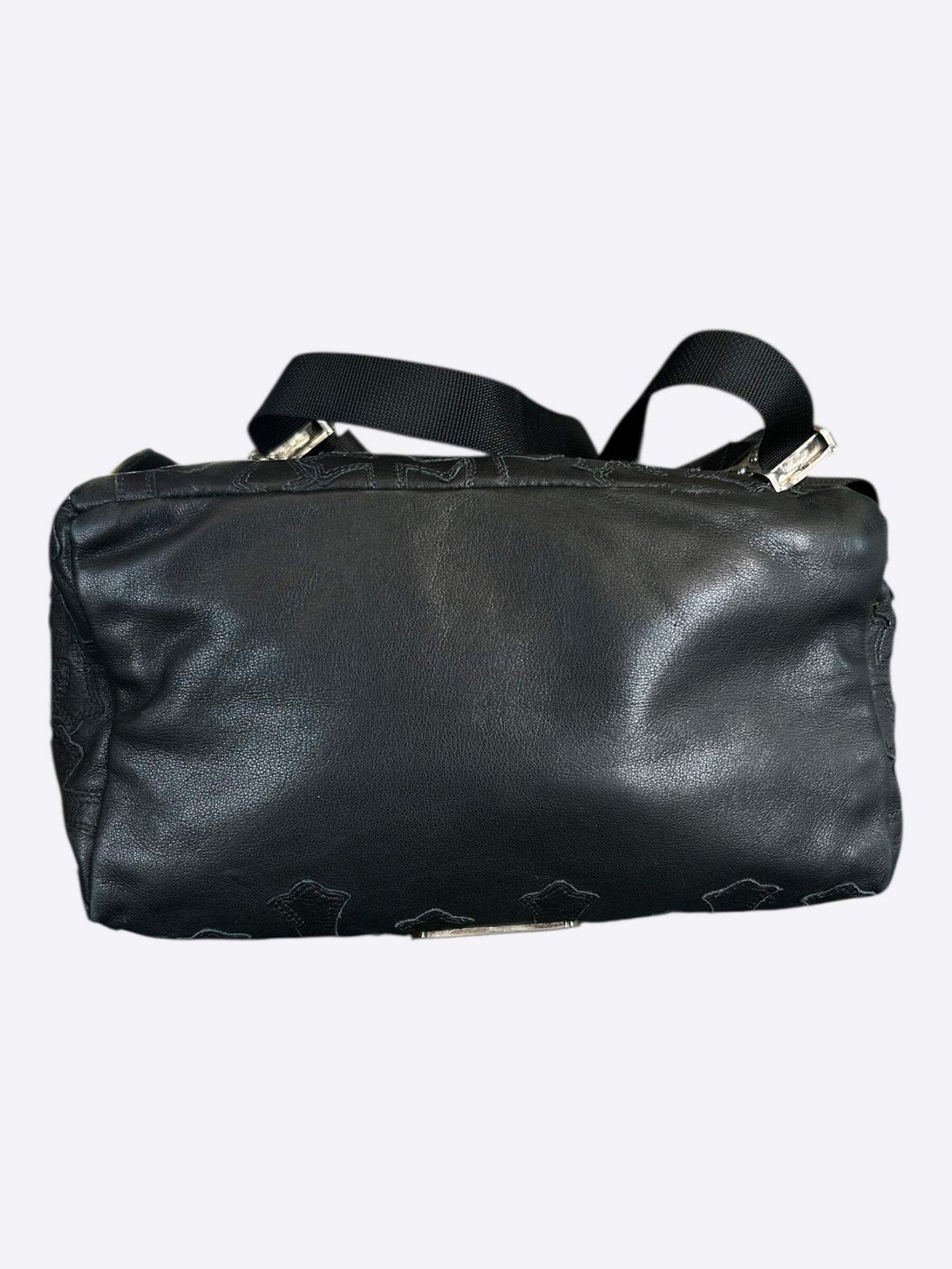 Chrome Hearts Black Leather Cross Patch Two-Way Backpack thumbnail 5