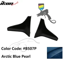 Fits 00-09 Honda S2000 Side Skirts Guard Strakes Splash #B507P Arctic Blue Pearl