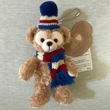 Tokyo DisneySea Duffy 20th Anniversary Winter Plush Badge Reprint Japan