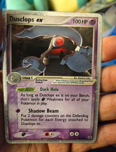 The Pokémon Company Dusclops ex EX Emerald 94/106 Holo Ultra Rare EX EN 2005