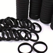 Men Women Hair Ties Soft Seamless Hair Bands Fr Thick Thin Hair Ponytail Holders