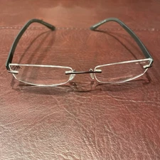 Silhouette Eyeglasses 7645 45 6052 7608 Gunmetal Rimless Frame Austria 53-19 150