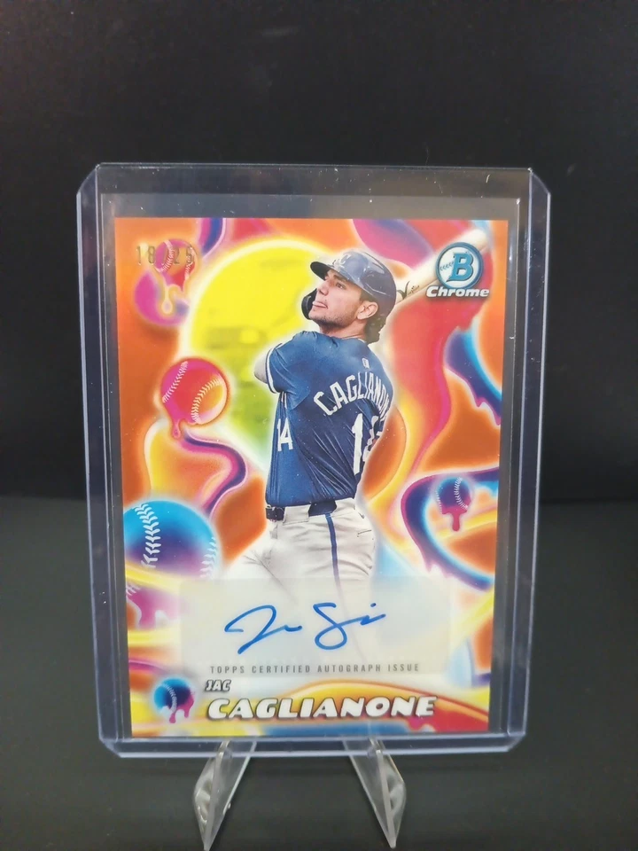 Автоматические хромированные расплавленные машеры Jac Caglianone 2025 Bowman SP оранжевые 18/25 No MMA-JC - Изображение 2 из 4