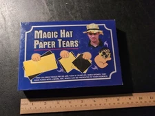 HAT PAPER TEARS - WIZARD - Magic Trick Tissue Paper Gift