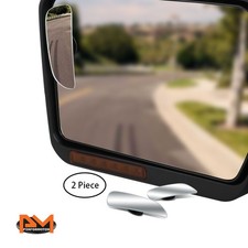 Pair Adjustable Blind Spot Mirror Rectangular Convex Backrear 2-side View 3.6 Pair Adjustable Blind Spot Mirror Rectangular Convex Backrear 2-side View 3.6